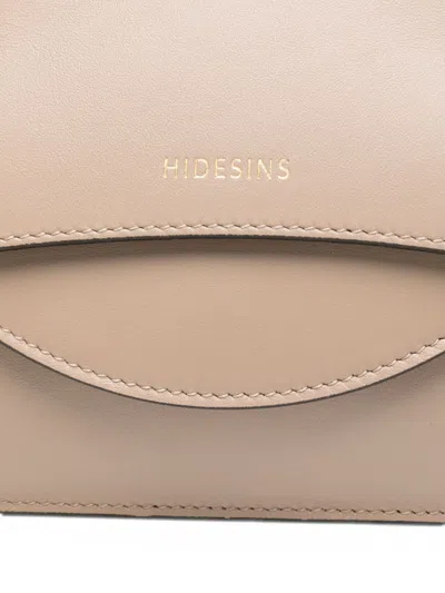 Hidesins Flap Small Leather Tote Bag