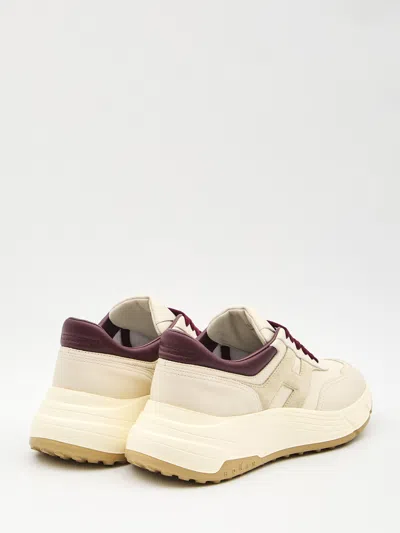 Hogan Hi-fi Lace-up Sneakers In Neutral