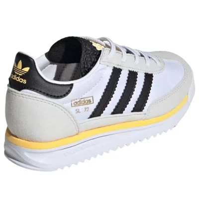 Adidas Originals (ps) Adidas Sl 72 Rs 'white Black Spark' In Multi