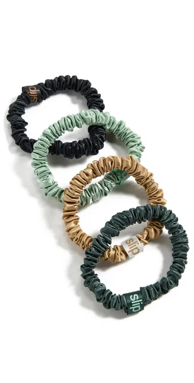 Slip Pure Silk Skinny Scrunchie Ornament (limited Edition) In Multi