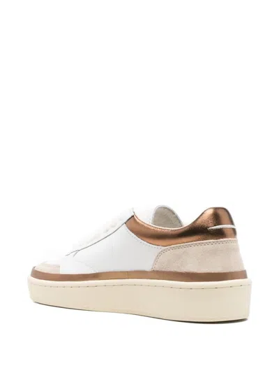 Ghoud Panelled Sneakers In White