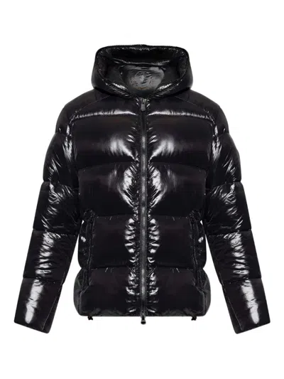 Save The Duck Edgard Nylon Down Jacket In Black