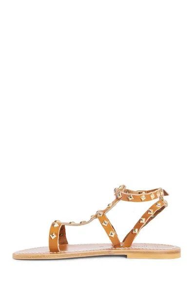 Kjacques K.jacques Sandals & Slides In Gold
