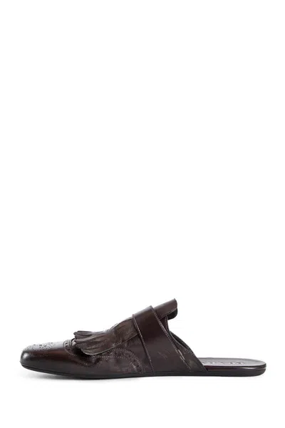 Prada Mules In Brown