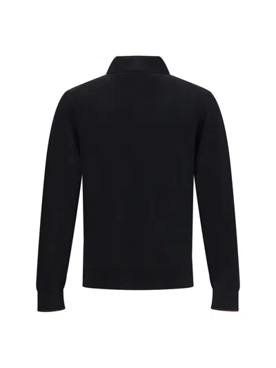 Cruna Man Sweater Charcoal Size 44 Virgin Wool In Black