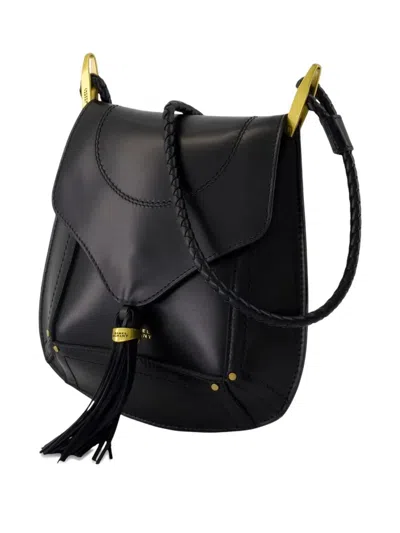 Isabel Marant Anahi Crossbody Bag With Tassel Details In Calfskin
