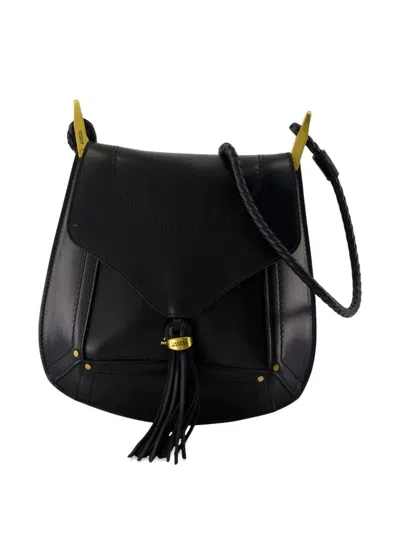 Isabel Marant Anahi Crossbody Bag With Tassel Details In Calfskin