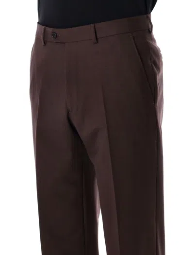 Sunflower Wide Pleated Trouser In Gray