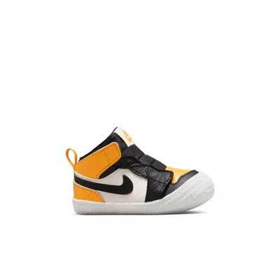 Air Jordan (td)  1 Crib Bootie 'yellow Toe' In Multi