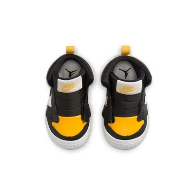 Air Jordan (td)  1 Crib Bootie 'yellow Toe' In Multi