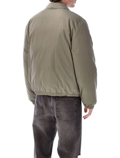 Our Legacy Avenue Puffa Jacket In Solaro Fabric In Green