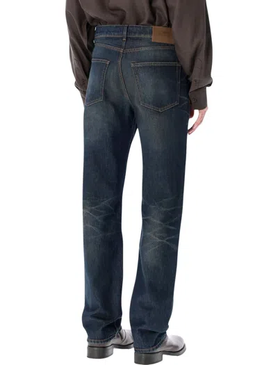Our Legacy Sand Tint Turkish Denim Regular Jeans In Blue