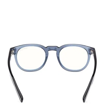 Tom Ford Full-rimmed Plano Lenses In Blue