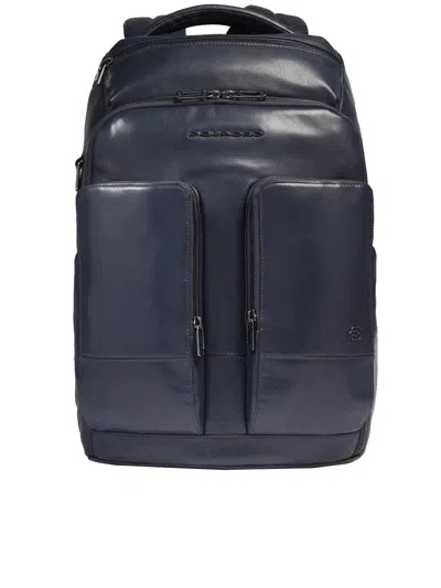 Piquadro Backpack For Pc And Ipad Bags In Blue