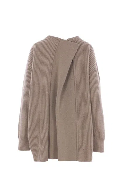 Mm6 Maison Margiela Sweaters In Brown