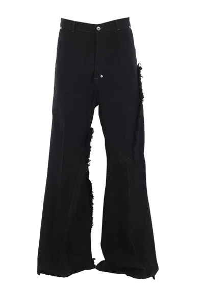 Rick Owens Trousers In Black