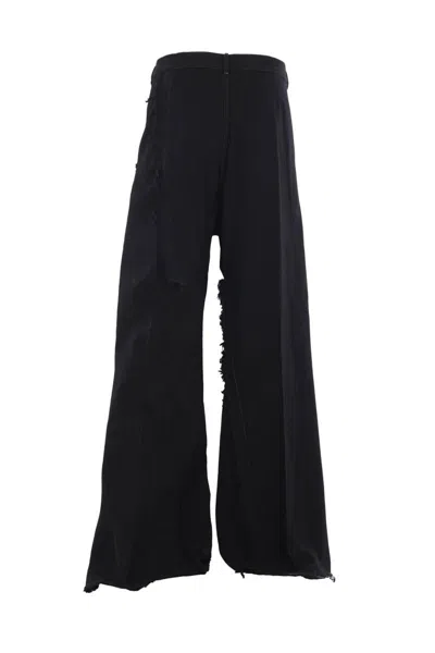 Rick Owens Trousers In Black