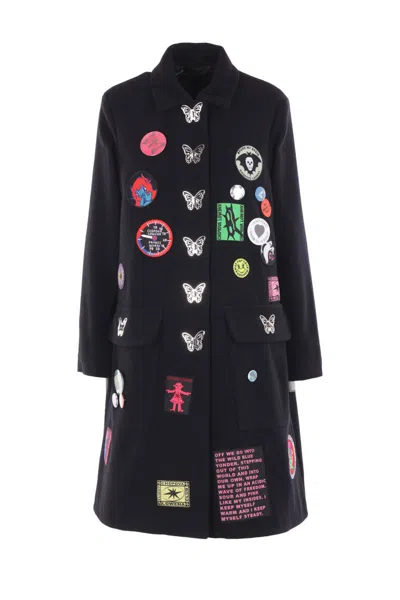 Chopova Lowena Coats In Black