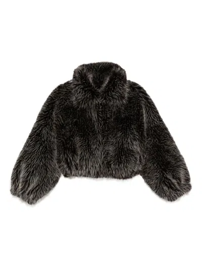 Valentini 1972 Cropped Jacket In Brown