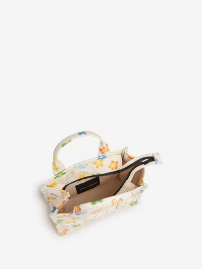 Marc Jacobs The Wild Daisy Canvas Small Tote Bag In Multi