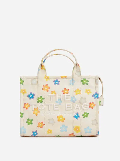 Marc Jacobs The Wild Daisy Canvas Medium Tote Bag In Multi