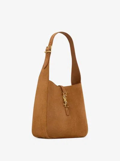 Saint Laurent Le 5 À 7 Shoulder Bag In Brown