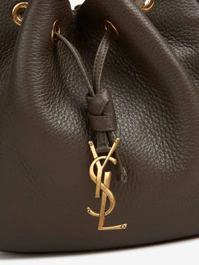 Saint Laurent Hobo Bag Paris Vii In Brown