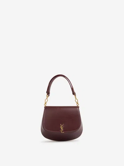 Saint Laurent Voltaire Mini Bag In Red