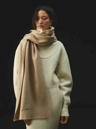 Jacquemus Scarf By In Brown