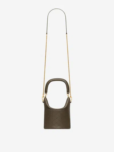 Saint Laurent Gaby Buck Bag In Black