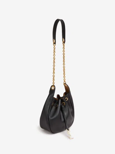 Saint Laurent Supple Bucket Bag In Black