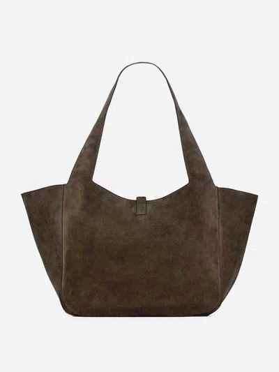 Saint Laurent Tote Bag Le 5 À 7 Bea In Brown