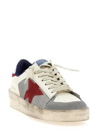 Golden Goose Multicolor Leather And Mesh Stardan Sneakers In Multi