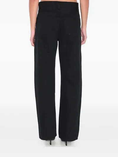 Khaite Bonnie Five Pocket Denim Pants In Blue
