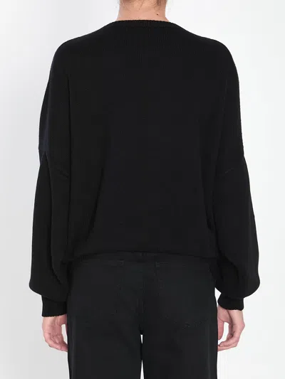 Khaite Wolfe V-neck Knitted Cashmere Sweater