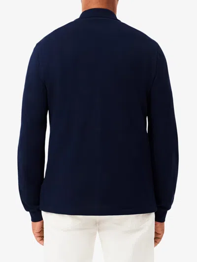 Lacoste Classic Fit Long-sleeved L.12.12 Polo Clothing In Blue