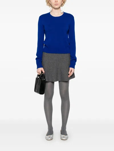 Lisa Yang Mable Cashmere Crewneck Sweater In Blue