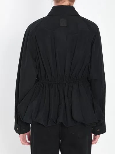Loewe Cotton-blend Jacket In Black