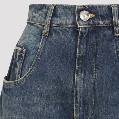 Maison Margiela Stonewashed Denim Jeans With Slash Details