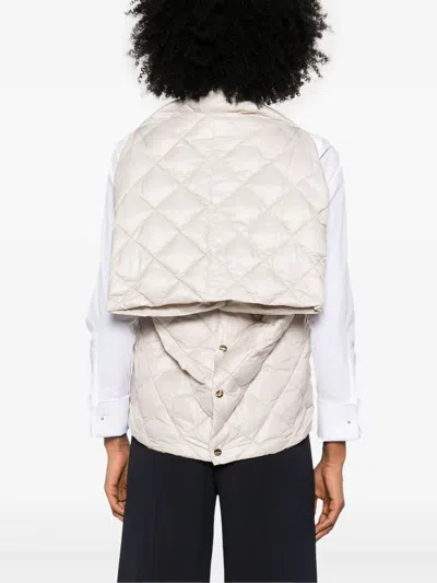 Max Mara Sisoft Vest In White