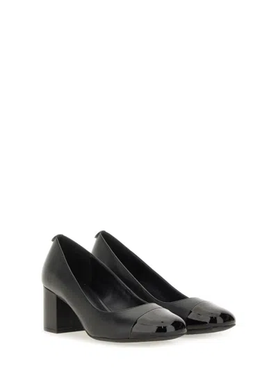 Michael Michael Kors Pearl Flex Leather Pumps In Black
