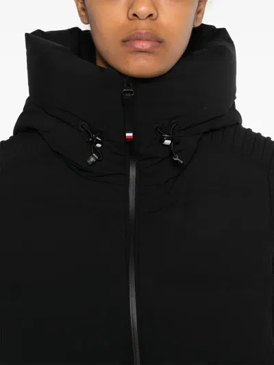 Moncler Grenoble Black Down Jacket In Black