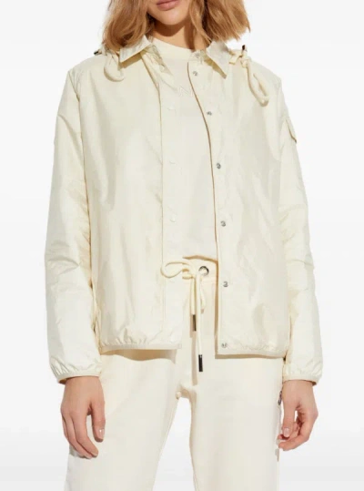 Moncler White Pl Clothing Shirts In White