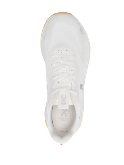 On Running White Fabric Cloudnova Form 2 Sneakers