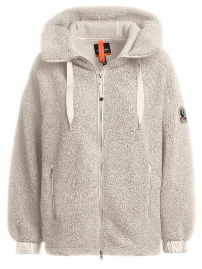 Parajumpers Noelle Full Zip Fleece In Gray