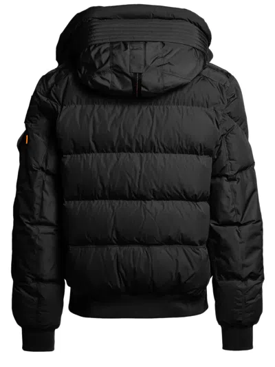 Parajumpers Wilmont Hooded Down Bomber In Black
