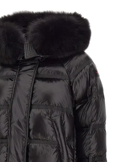 Peuterey Short Down Jacket In Black