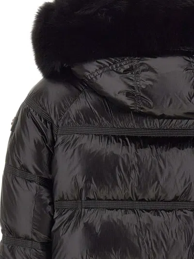 Peuterey Short Down Jacket In Black
