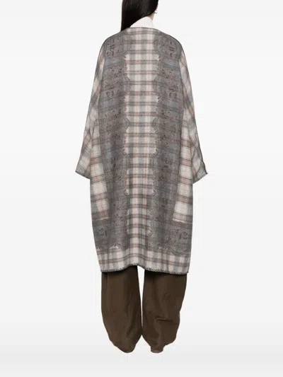 Pierre-louis Mascia Pierre Louis Mascia Wool Kimono In Multi