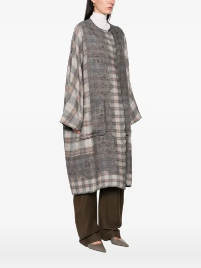Pierre-louis Mascia Pierre Louis Mascia Wool Kimono In Multi